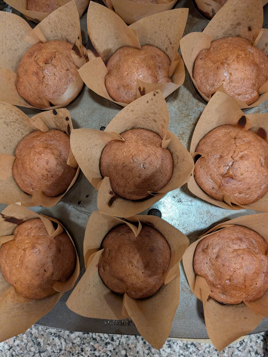 6-Pack Sourdough Chocolate Chip Muffins